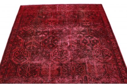 Carpetido Design Vintage-Teppich Rot in 280x150 (4 / 6)