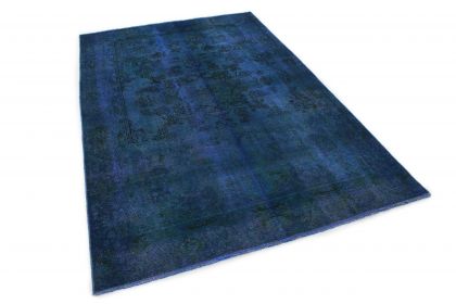 Carpetido Design Vintage Rug Blue in 280x180 (3 / 7)