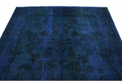 Carpetido Design Vintage Rug Blue in 280x180 (4 / 7)