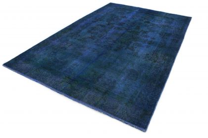 Carpetido Design Vintage Rug Blue in 280x180 (6 / 7)