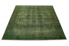 Carpetido Design Vintage Rug Green in 290x290