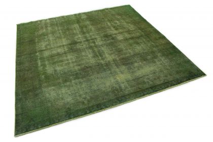 Carpetido Design Vintage-Teppich Grün in 290x290 (2 / 6)