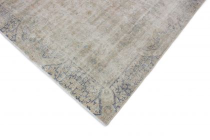 Carpetido Design Vintage Rug Light Gray Blue in 370x260 (5 / 6)