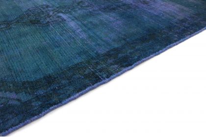 Carpetido Design Vintage Rug Blue in 220x110 (7 / 7)