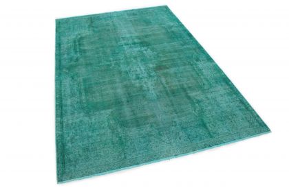 Carpetido Design Vintage-Teppich Türkis Grün in 310x200 (2 / 5)