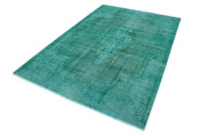 Carpetido Design Vintage-Teppich Türkis Grün in 310x200 (3 / 5)