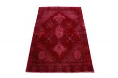 Carpetido Design Vintage Rug Red in 140x90