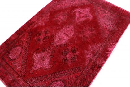 Carpetido Design Vintage Rug Red in 140x90 (4 / 6)
