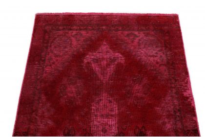 Carpetido Design Vintage Rug Red in 140x90 (5 / 6)