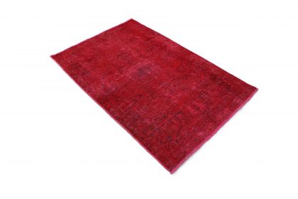 Carpetido Design Vintage-Teppich Rot in 150x100 (2 / 5)