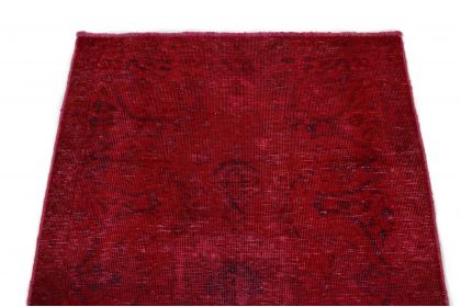 Carpetido Design Vintage-Teppich Rot in 150x100 (4 / 5)