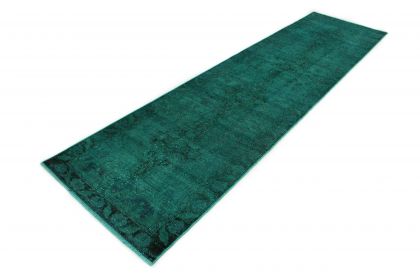 Carpetido Design Vintage-Teppich Grün in 400x100 (3 / 6)