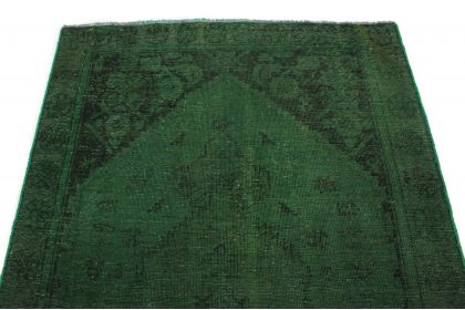 Carpetido Design Vintage-Teppich Grün in 200x120 (3 / 6)