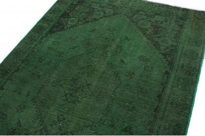 Carpetido Design Vintage-Teppich Grün in 200x120 (4 / 6)