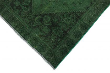 Carpetido Design Vintage-Teppich Grün in 200x120 (5 / 6)