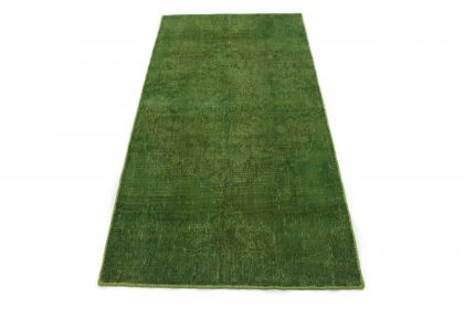 Carpetido Design Vintage-Teppich Grün in 210x110