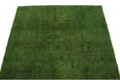 Carpetido Design Vintage-Teppich Grün in 210x110 (4 / 8)