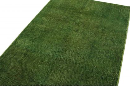 Carpetido Design Vintage-Teppich Grün in 210x110 (5 / 8)