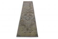 Carpetido Design Vintage Rug Runner Gray in 270x70