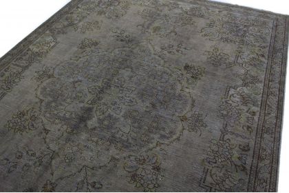 Carpetido Design Vintage-Teppich Grau Schlamm in 320x230 (5 / 7)