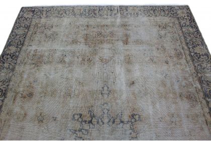 Carpetido Design Vintage-Teppich Hellgrau Blau in 300x190 (4 / 7)