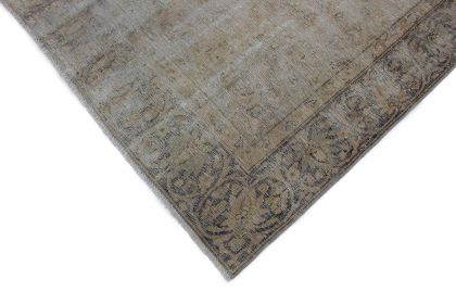 Carpetido Design Vintage-Teppich Hellgrau Blau in 300x190 (5 / 7)