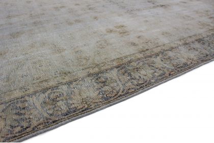 Carpetido Design Vintage-Teppich Hellgrau Blau in 300x190 (7 / 7)