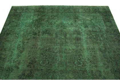 Carpetido Design Vintage Rug Green in 280x200 (4 / 7)