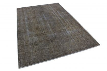 Carpetido Design Vintage-Teppich Grau in 280x190 (3 / 8)