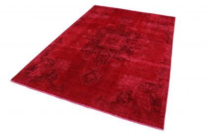 Carpetido Design Vintage-Teppich Rot in 270x190 (2 / 7)