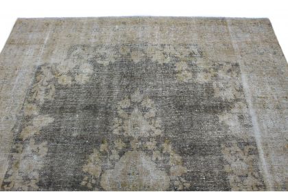 Carpetido Design Vintage-Teppich Hellgrau Grau in 320x220 (4 / 7)