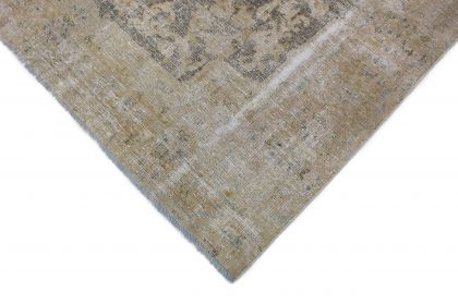 Carpetido Design Vintage-Teppich Hellgrau Grau in 320x220 (5 / 7)