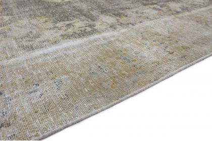 Carpetido Design Vintage-Teppich Hellgrau Grau in 320x220 (7 / 7)