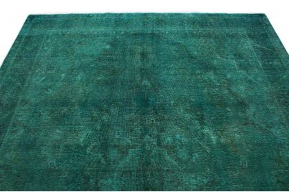 Carpetido Design Vintage-Teppich Petrol Türkis in 360x260 (4 / 7)