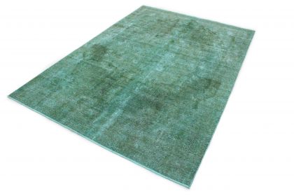 Carpetido Design Vintage-Teppich Türkis in 320x220 (2 / 7)