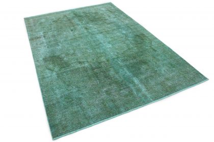 Carpetido Design Vintage-Teppich Türkis in 320x220 (3 / 7)