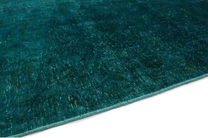 Carpetido Design Vintage-Teppich Petrol Türkis in 410x220 (6 / 7)