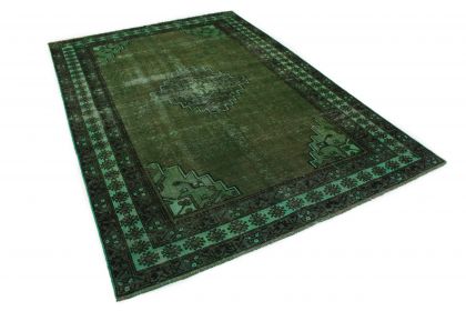 Carpetido Design Vintage-Teppich Grün in 320x220 (3 / 7)