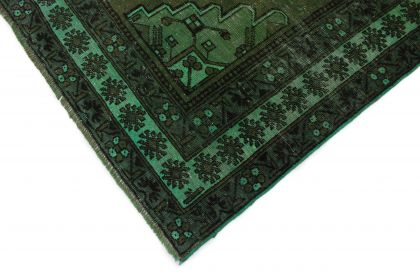 Carpetido Design Vintage-Teppich Grün in 320x220 (6 / 7)