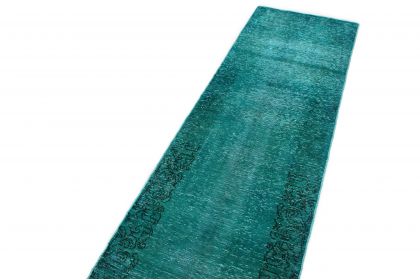 Carpetido Design Vintage-Teppich Türkis in 500x70 (6 / 6)