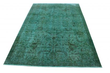 Carpetido Design Vintage Rug Turquoise in 330x230 (1 / 8)
