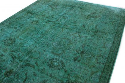 Carpetido Design Vintage Rug Turquoise in 330x230 (7 / 8)