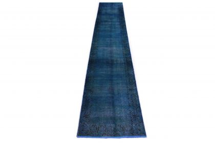 Carpetido Design Vintage-Teppich Blau in 490x80 (1 / 7)
