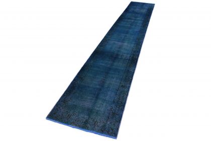 Carpetido Design Vintage-Teppich Blau in 490x80 (2 / 7)