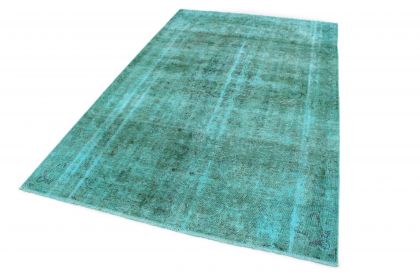 Carpetido Design Vintage-Teppich Türkis in 290x180 (2 / 6)
