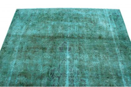 Carpetido Design Vintage-Teppich Türkis in 290x180 (3 / 6)