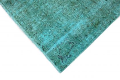 Carpetido Design Vintage-Teppich Türkis in 290x180 (5 / 6)