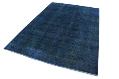 Carpetido Design Vintage-Teppich Blau in 290x200 (2 / 7)