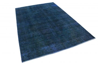 Carpetido Design Vintage-Teppich Blau in 290x200 (3 / 7)