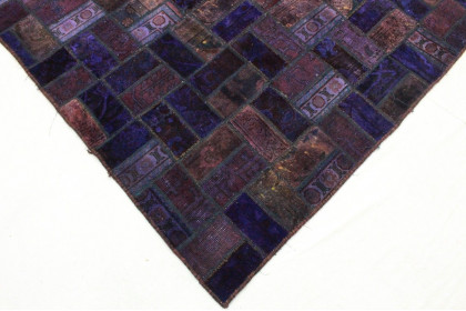 Patchwork Rug Purple in 290x200cm (3 / 5)